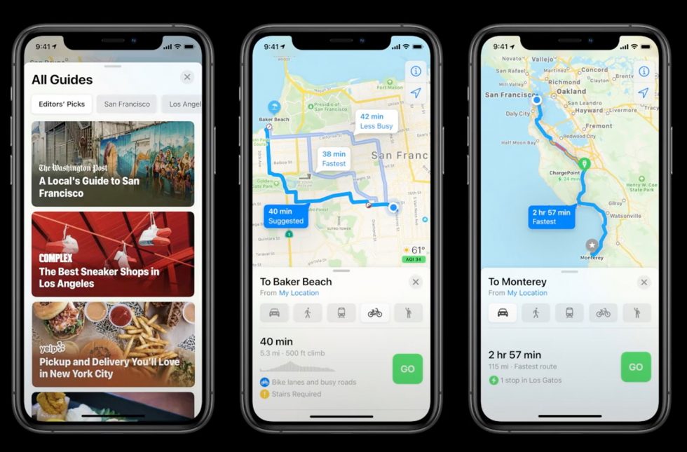 iOS 14 Maps