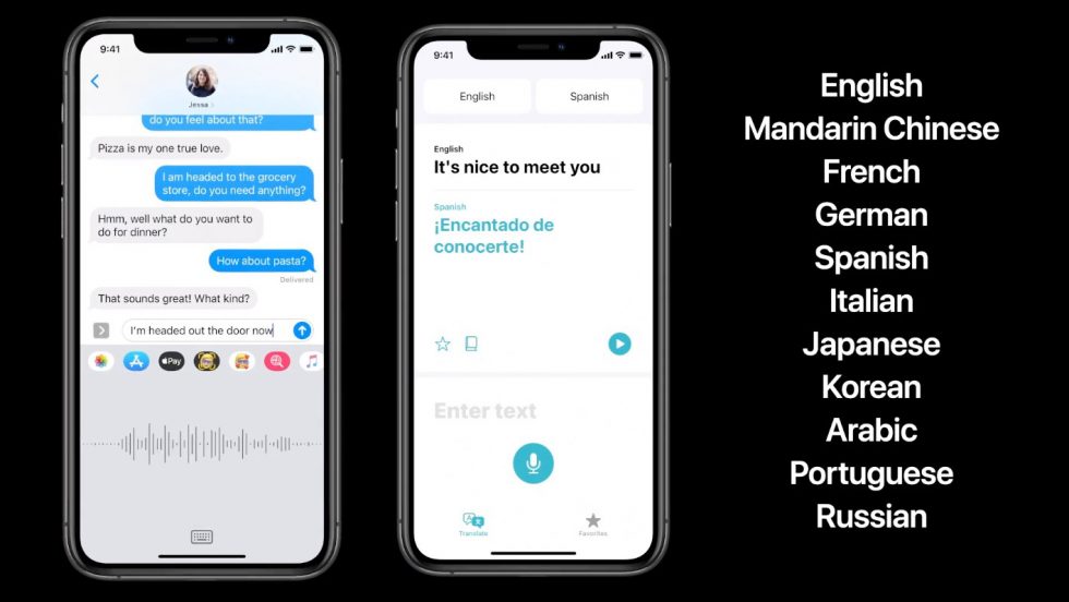 iOS 14 Speech Translate