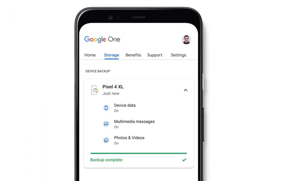 Google One Free Backups