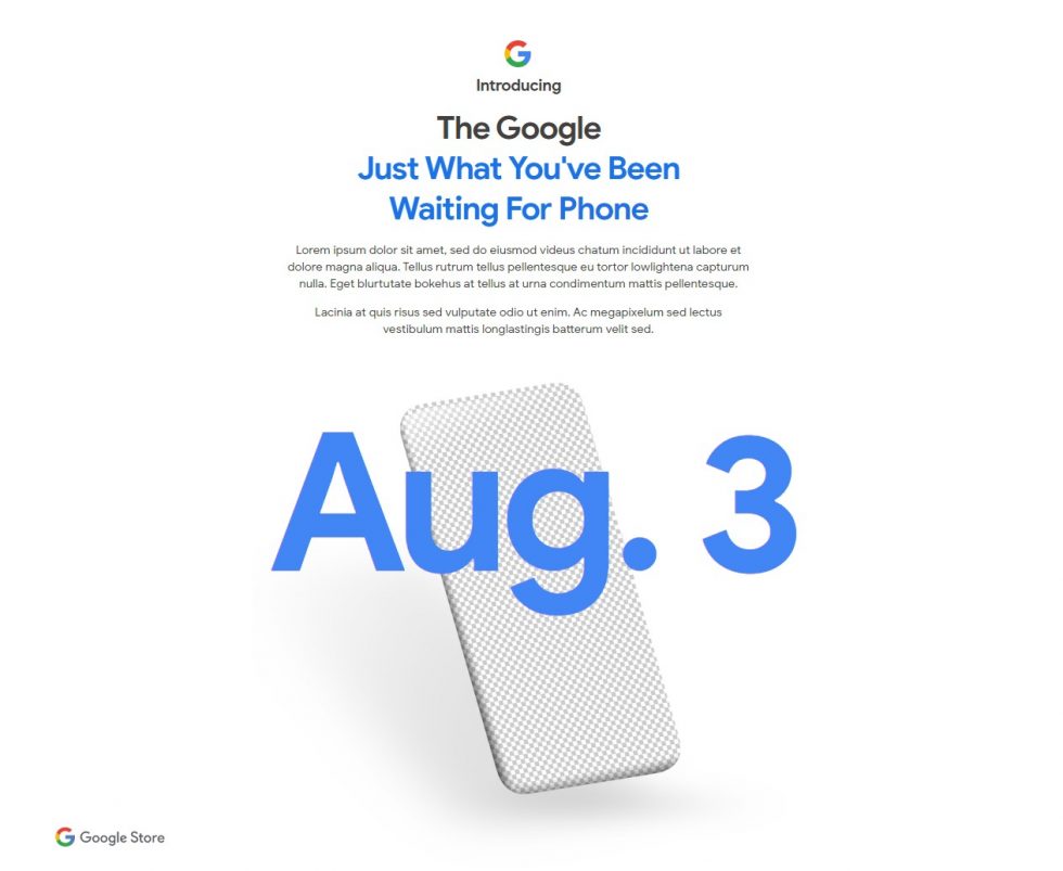 Pixel 4a Release Date