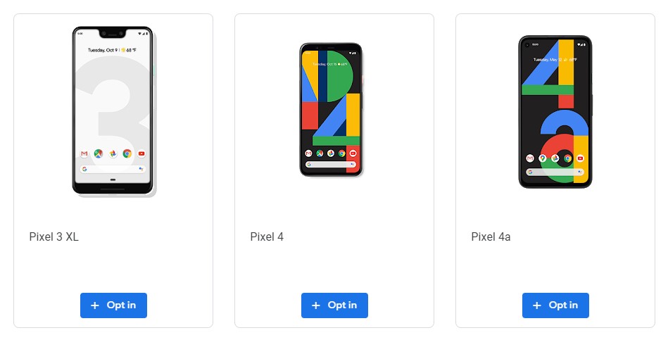 Android 11 Beta, Pixel 4a