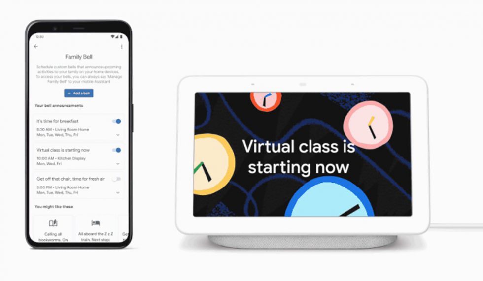 Google Assistant Family Bell
