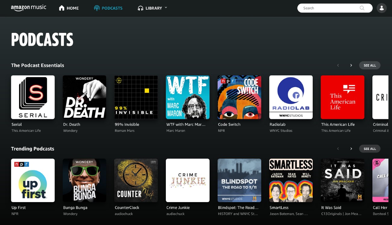 amazon music podcasts amazon music podcasts