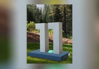 Google’s Android 11 Statue Holds a Secret