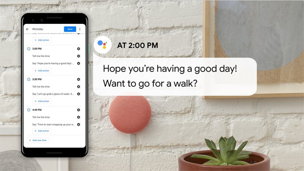 Google Assistant Workday