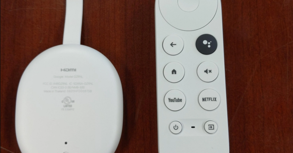 新品未使用　Chromecast with Google TV Google Chromecast with Google TV (HD) - Snow GA03131-US - The Home