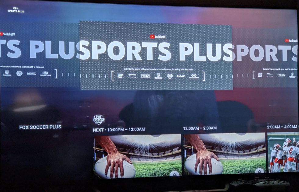 nfl plus on youtube tv