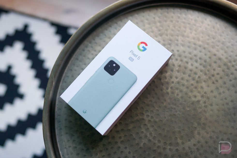 Google Pixel 5 Box