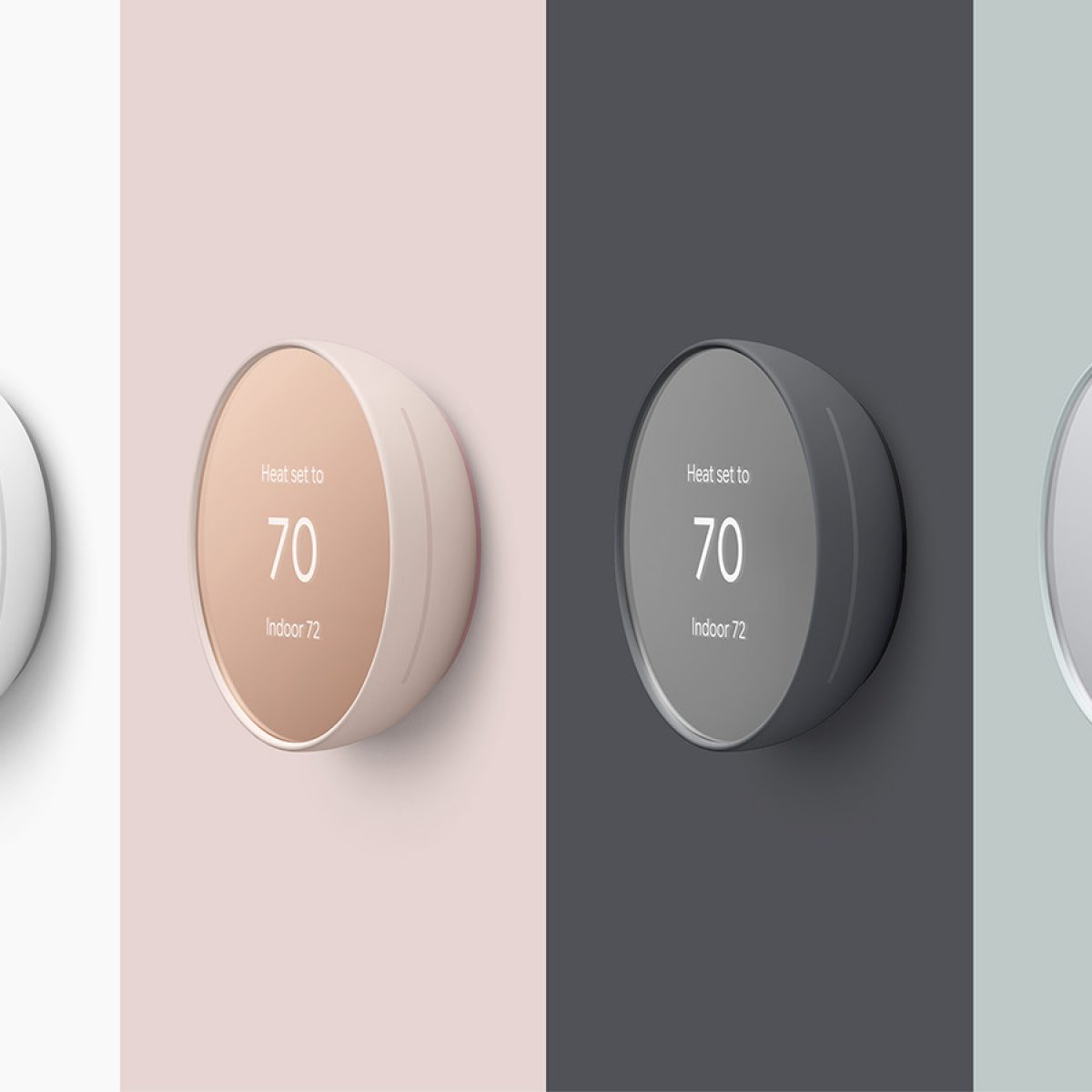 Google Nest Thermostat (Fog)
