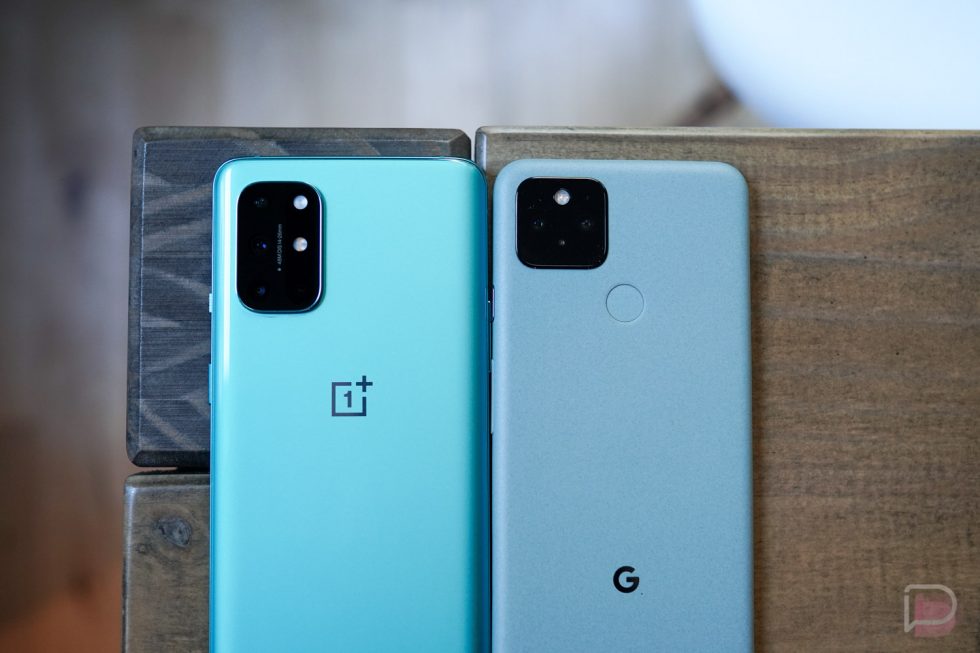 OnePlus 8T vs Pixel 5