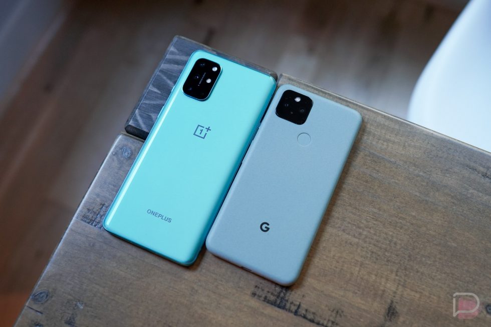 OnePlus 8T vs Pixel 5