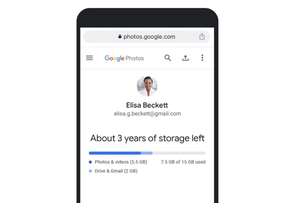 Google Photos Storage