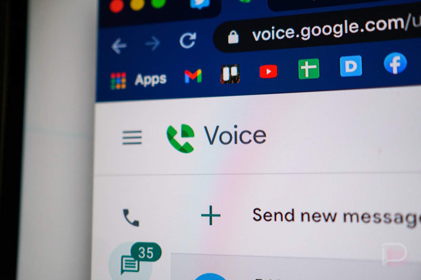 Updated Google Voice Icon Showing Up on Desktop