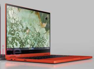 Leaked Galaxy Chromebook 2 in Red is Kinda Hot
