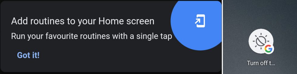 Google Assistant Routines Home Shortcuts