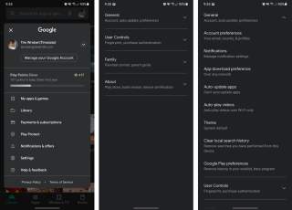 Updated Google Play UI Ditches Hamburger Menu