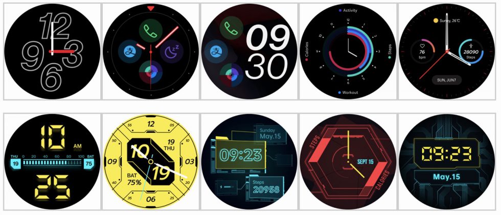 OnePlus Watch Faces