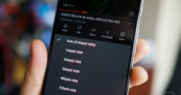 YouTube for Android is so crisp in 4K HDR