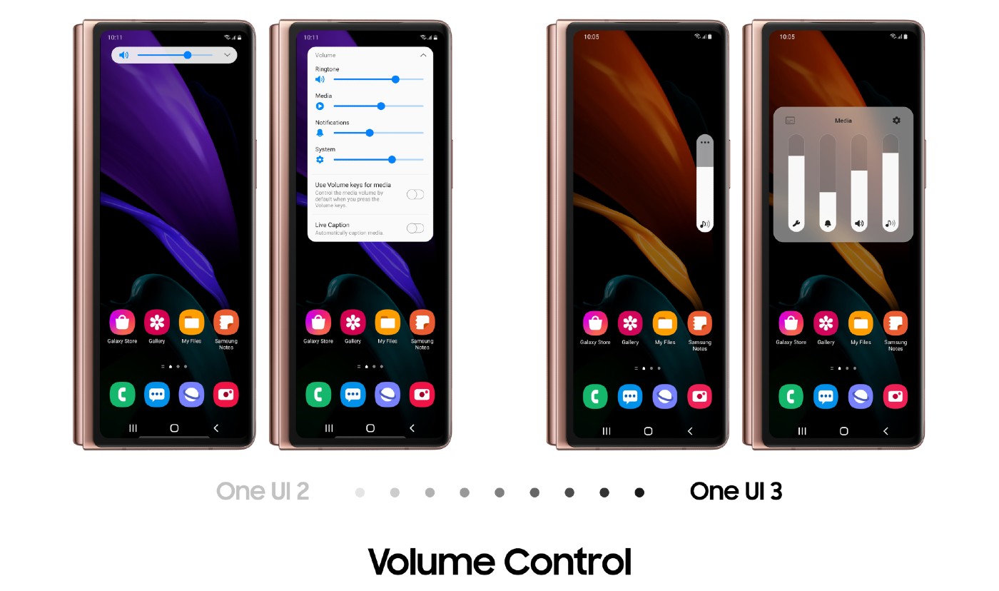 What's New in One UI 3.1 for Galaxy Z Fold 2