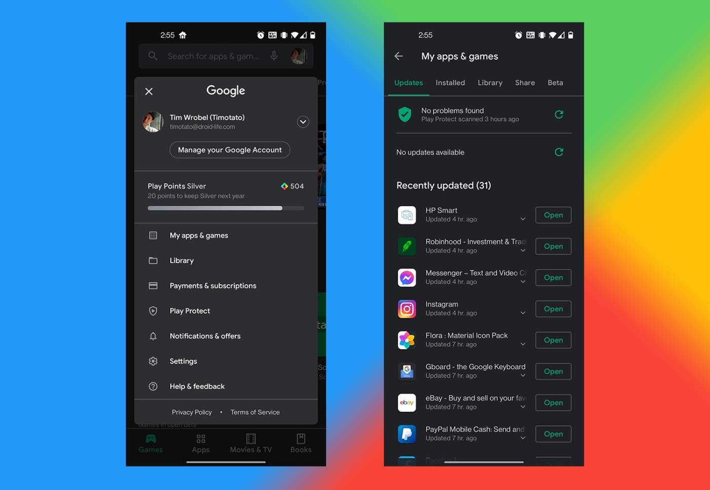 Why is Google Hiding ‘My Apps & Games’ in Google Play?