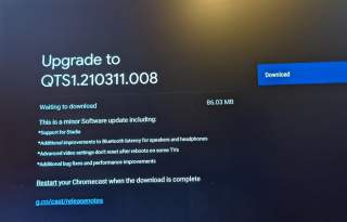 Chromecast With Google TV Gets Its Stadia Support Update
