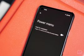 Google Assistant Power Menu