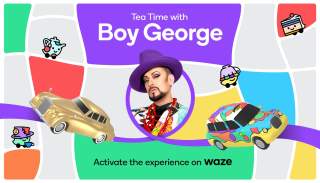 Waze Teams Up With Boy George for Pride Month