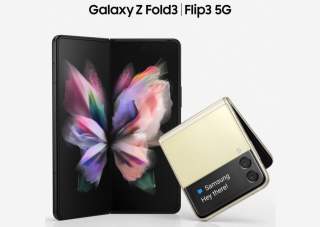 Here are the Galaxy Z Fold 3 and Galaxy Z Flip 3