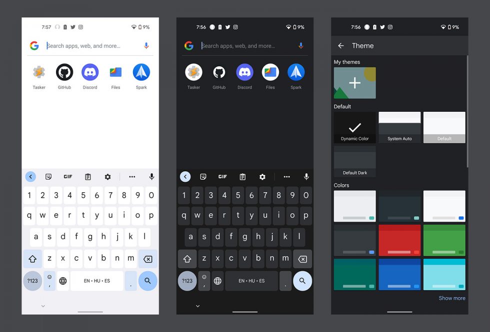 Gboard Android 12
