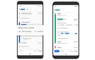 Google Maps Helps You Avoid Transit Crowds, Leave Better Reviews, Reminisce on the Good Old Days