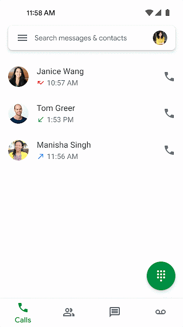 why can t i make calls with my google voice number