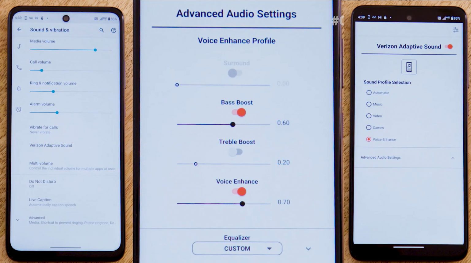 Verizon Adaptive Sound Enters Your System Settings Whether You Like It
