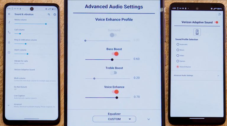Verizon Adaptive Sound Enters Your System Settings Whether You Like It