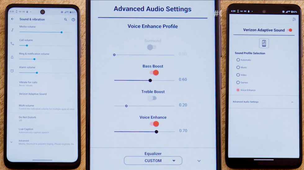 Verizon Adaptive Sound