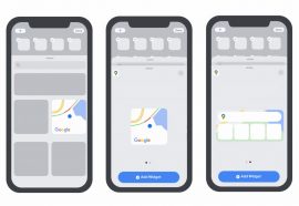 Google Maps iOS Widgets
