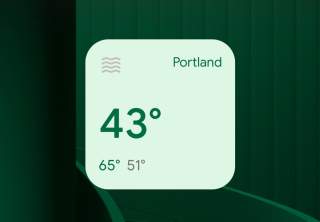Android 12’s New Material You Weather Widgets are Here