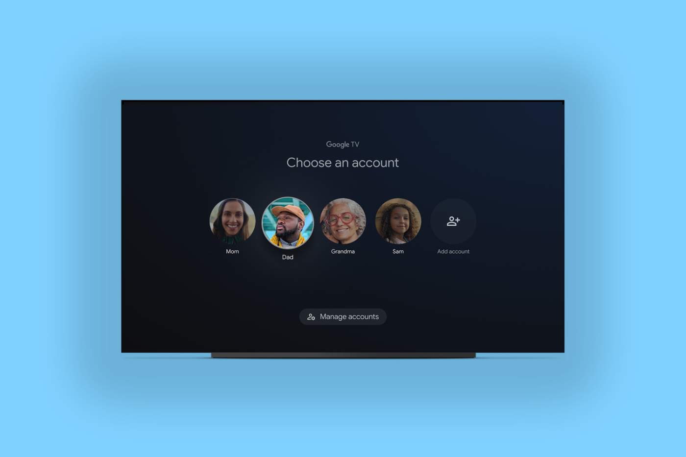 Google TV Gets Profiles for Multiple Users