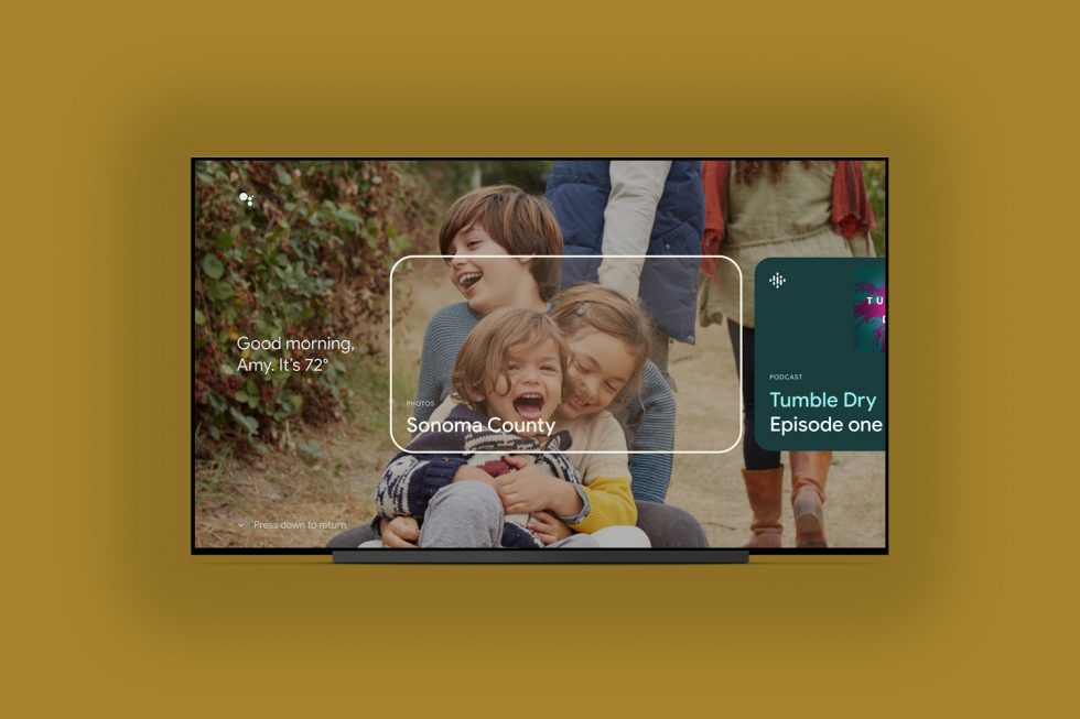 Google TV Ambient Mode