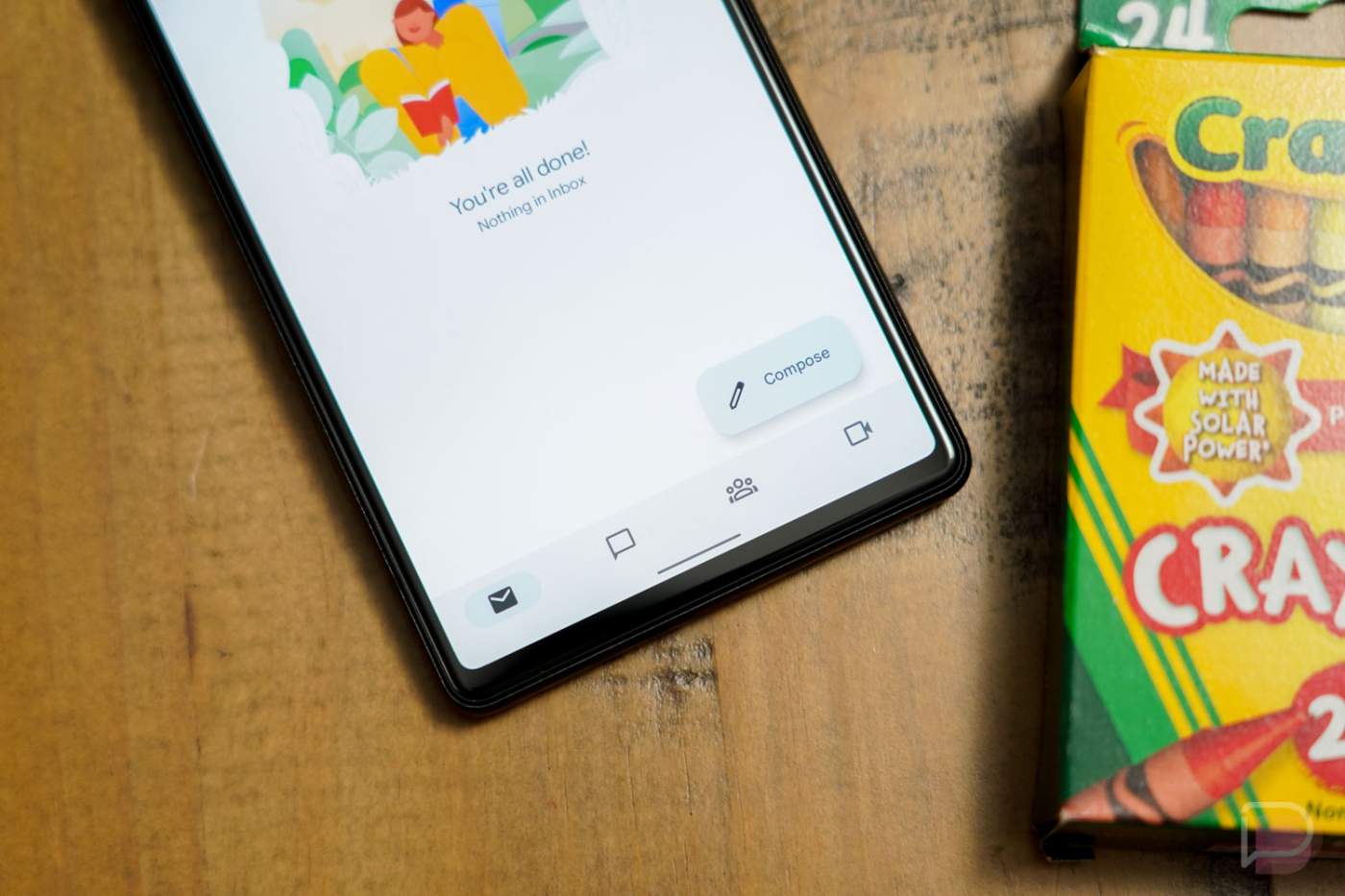Gmail on Android Shrinks Bottom Bar, Drops the Labels