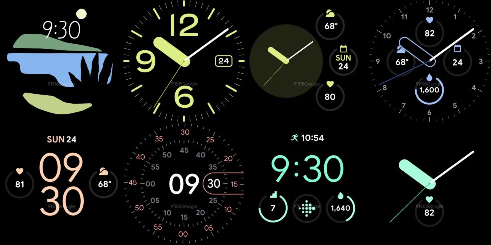 Google Pixel Watch - watch faces