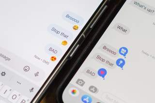 iMessage Reactions Going Live in Google Messages