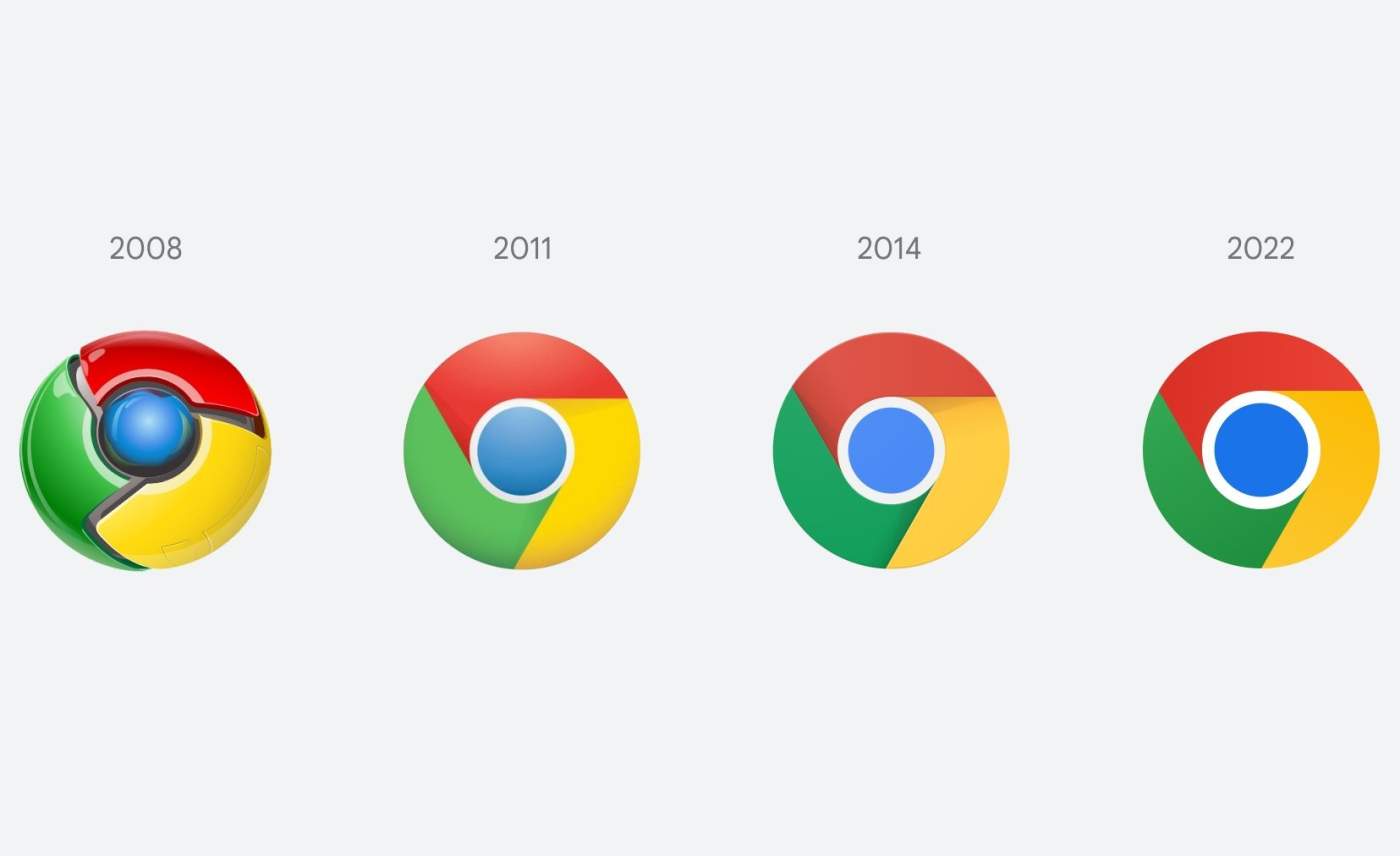 Chrome Icon Gets Radical Makeover