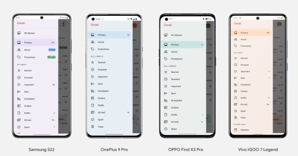 Mais dispositivos Android 12 em breve experimentarão o arco-íris