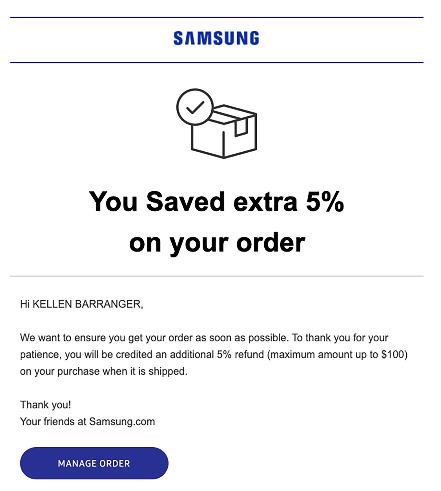 Sam from Samsung on X: You recieved a trade offer! #SamsungSam