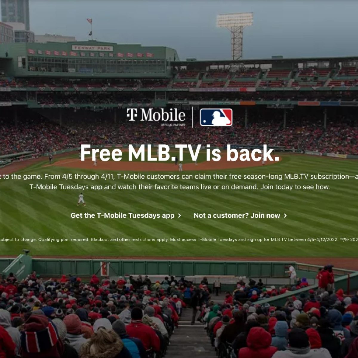 T-Mobile Customers, Claim Your Free Season of MLB!