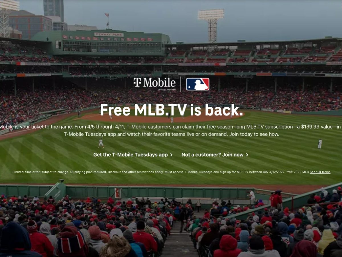 Free MLBTV is now available for TMobile customers on the TMobile  Tuesdays app  rPadres