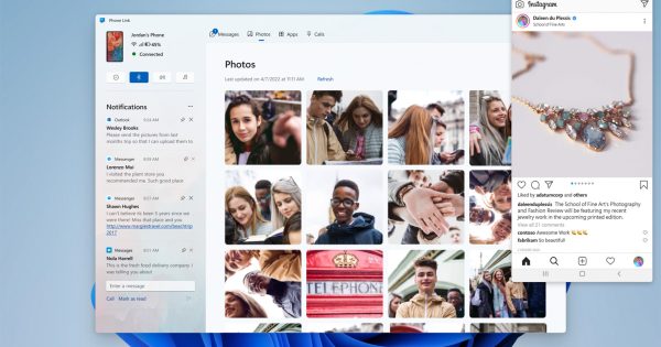 Microsoft's Popular Your Phone App Gets a New Name - Vimarsana News