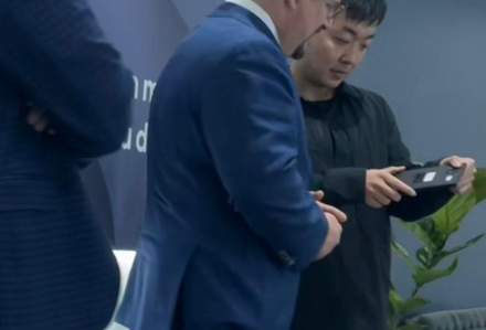 Carl Pei Spotted Showing Off the Nothing Phone