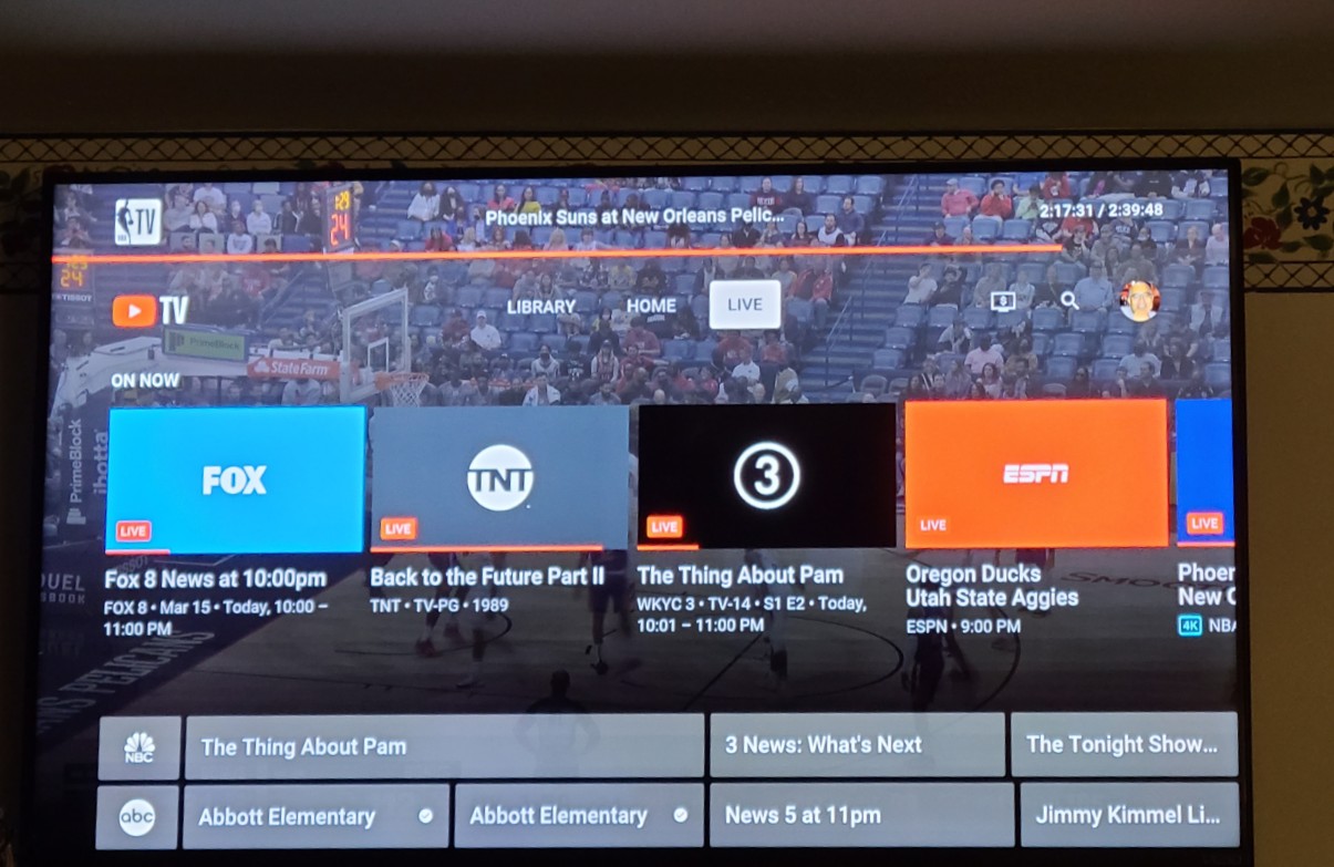 Updated UI Headed to YouTube TV Users
