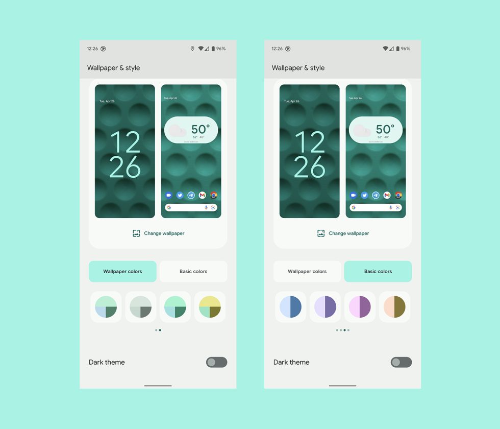 Android 13 Beta 1 Materi yang Anda Warnai